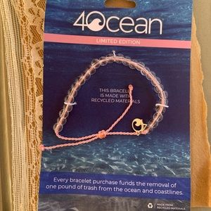 4OCEAN breast cancer awareness bracelet